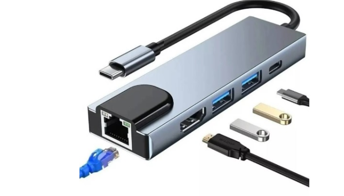 Miniatura 2 de HUB MULTIPUERTO 5 EN 1